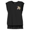 Women's Flowy Muscle Tee With Rolled Cuffs Thumbnail