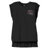 Women's Flowy Muscle Tee With Rolled Cuffs Thumbnail