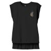 Women's Flowy Muscle Tee With Rolled Cuffs Thumbnail