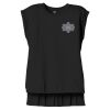 Women's Flowy Muscle Tee With Rolled Cuffs Thumbnail