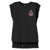 Women's Flowy Muscle Tee With Rolled Cuffs Thumbnail