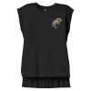 Women's Flowy Muscle Tee With Rolled Cuffs Thumbnail