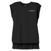 Women's Flowy Muscle Tee With Rolled Cuffs Thumbnail