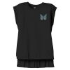 Women's Flowy Muscle Tee With Rolled Cuffs Thumbnail