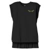 Women's Flowy Muscle Tee With Rolled Cuffs Thumbnail