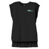 Women's Flowy Muscle Tee With Rolled Cuffs Thumbnail