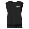 Women's Flowy Muscle Tee With Rolled Cuffs Thumbnail