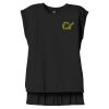 Women's Flowy Muscle Tee With Rolled Cuffs Thumbnail