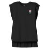 Women's Flowy Muscle Tee With Rolled Cuffs Thumbnail