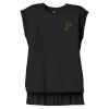 Women's Flowy Muscle Tee With Rolled Cuffs Thumbnail