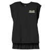 Women's Flowy Muscle Tee With Rolled Cuffs Thumbnail