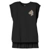 Women's Flowy Muscle Tee With Rolled Cuffs Thumbnail