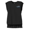 Women's Flowy Muscle Tee With Rolled Cuffs Thumbnail