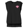 Women's Flowy Muscle Tee With Rolled Cuffs Thumbnail