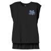 Women's Flowy Muscle Tee With Rolled Cuffs Thumbnail