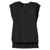 Women's Flowy Muscle Tee With Rolled Cuffs Thumbnail