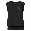 Women's Flowy Muscle Tee With Rolled Cuffs Thumbnail