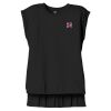 Women's Flowy Muscle Tee With Rolled Cuffs Thumbnail