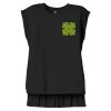 Women's Flowy Muscle Tee With Rolled Cuffs Thumbnail
