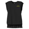 Women's Flowy Muscle Tee With Rolled Cuffs Thumbnail
