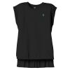 Women's Flowy Muscle Tee With Rolled Cuffs Thumbnail