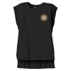 Women's Flowy Muscle Tee With Rolled Cuffs Thumbnail