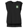 Women's Flowy Muscle Tee With Rolled Cuffs Thumbnail