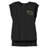 Women's Flowy Muscle Tee With Rolled Cuffs Thumbnail