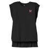 Women's Flowy Muscle Tee With Rolled Cuffs Thumbnail