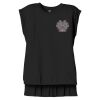 Women's Flowy Muscle Tee With Rolled Cuffs Thumbnail