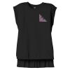 Women's Flowy Muscle Tee With Rolled Cuffs Thumbnail
