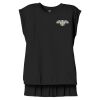 Women's Flowy Muscle Tee With Rolled Cuffs Thumbnail