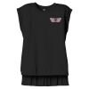 Women's Flowy Muscle Tee With Rolled Cuffs Thumbnail
