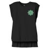 Women's Flowy Muscle Tee With Rolled Cuffs Thumbnail