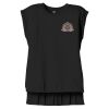 Women's Flowy Muscle Tee With Rolled Cuffs Thumbnail