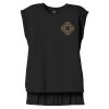 Women's Flowy Muscle Tee With Rolled Cuffs Thumbnail