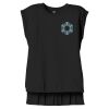 Women's Flowy Muscle Tee With Rolled Cuffs Thumbnail