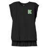 Women's Flowy Muscle Tee With Rolled Cuffs Thumbnail