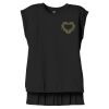 Women's Flowy Muscle Tee With Rolled Cuffs Thumbnail