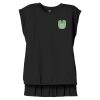Women's Flowy Muscle Tee With Rolled Cuffs Thumbnail