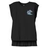 Women's Flowy Muscle Tee With Rolled Cuffs Thumbnail