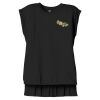 Women's Flowy Muscle Tee With Rolled Cuffs Thumbnail