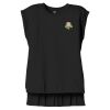 Women's Flowy Muscle Tee With Rolled Cuffs Thumbnail