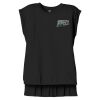 Women's Flowy Muscle Tee With Rolled Cuffs Thumbnail