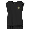 Women's Flowy Muscle Tee With Rolled Cuffs Thumbnail