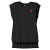 Women's Flowy Muscle Tee With Rolled Cuffs Thumbnail