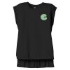 Women's Flowy Muscle Tee With Rolled Cuffs Thumbnail