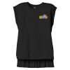 Women's Flowy Muscle Tee With Rolled Cuffs Thumbnail