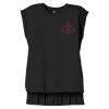 Women's Flowy Muscle Tee With Rolled Cuffs Thumbnail