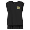 Women's Flowy Muscle Tee With Rolled Cuffs Thumbnail
